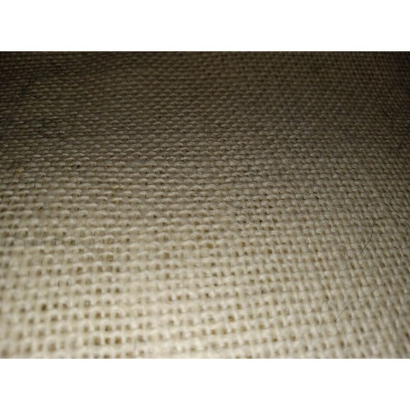 5 Yards Burlap Jute Khaki & Black Fabric Burlap Sewing Crafts - Picture 7 of 7